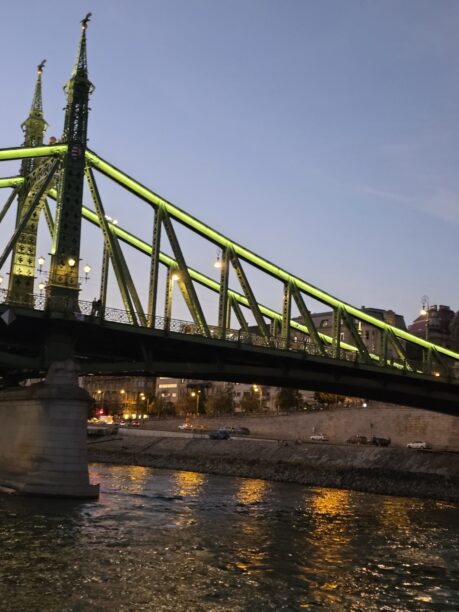 Γέφυρα της Ελευθερίας στη Βουδαπέστη πάνω από τον Δούναβη